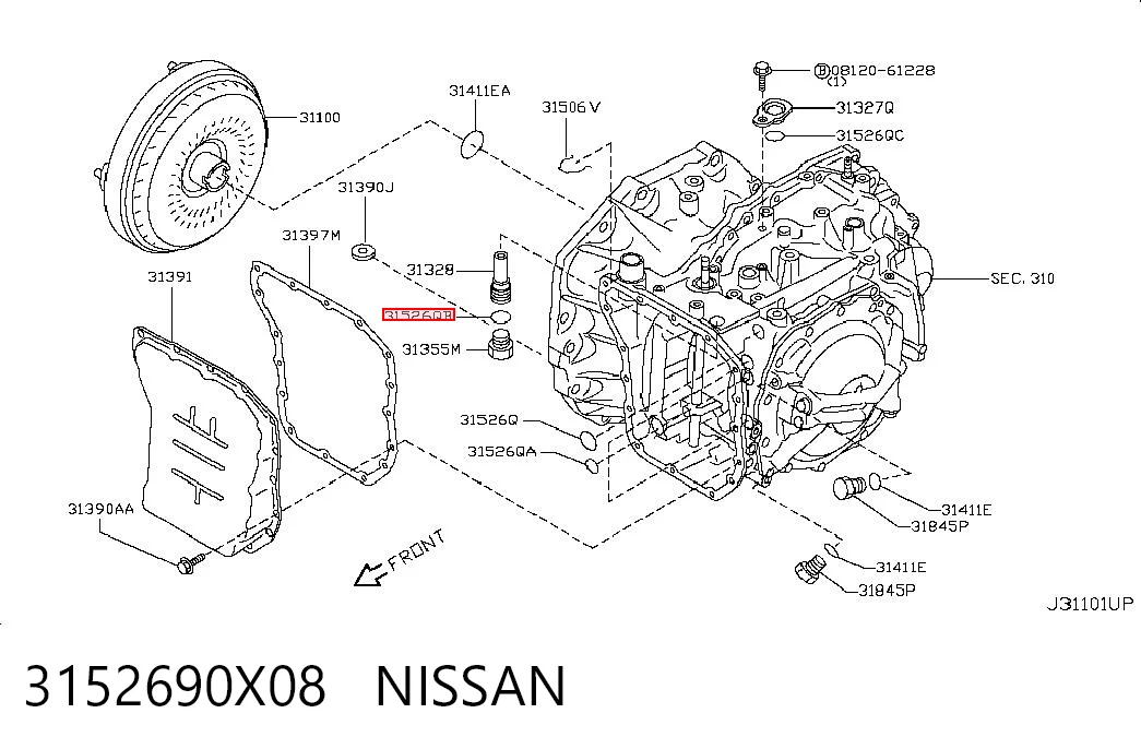 3152690X08 Nissan/Infiniti