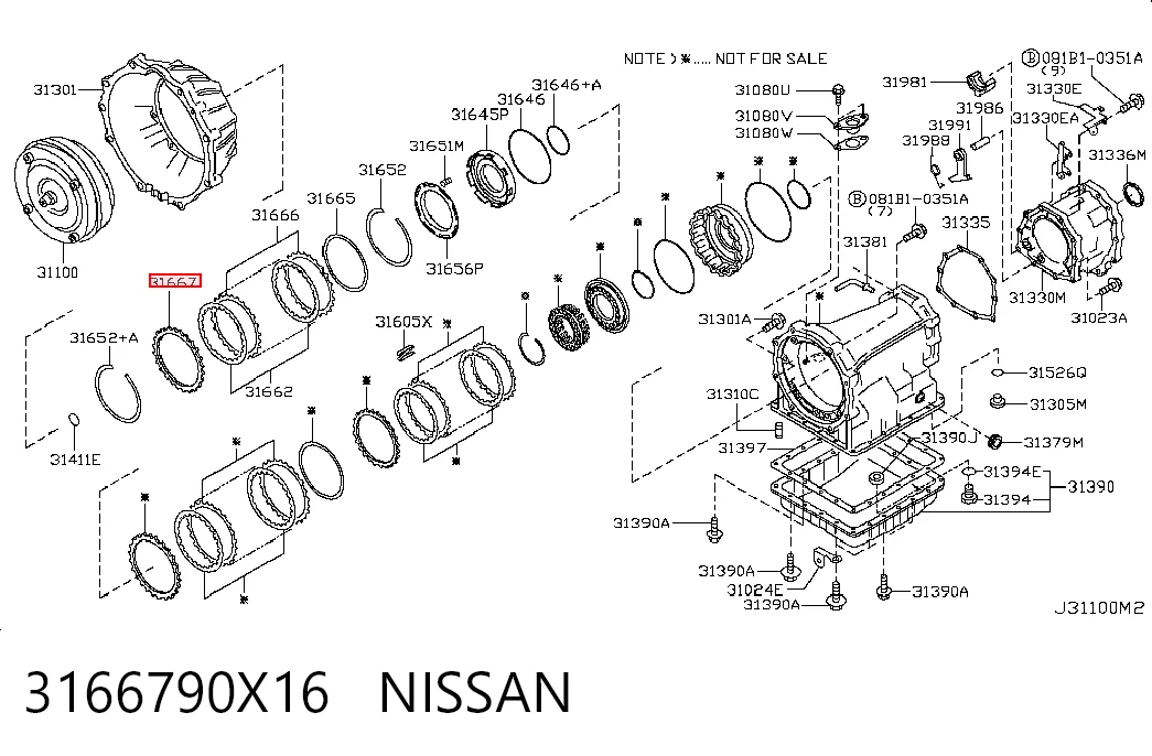 3166790X16 Nissan/Infiniti