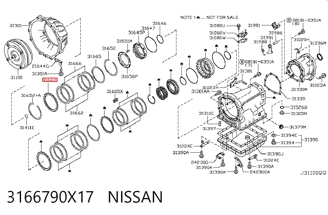3166790X17 Nissan/Infiniti