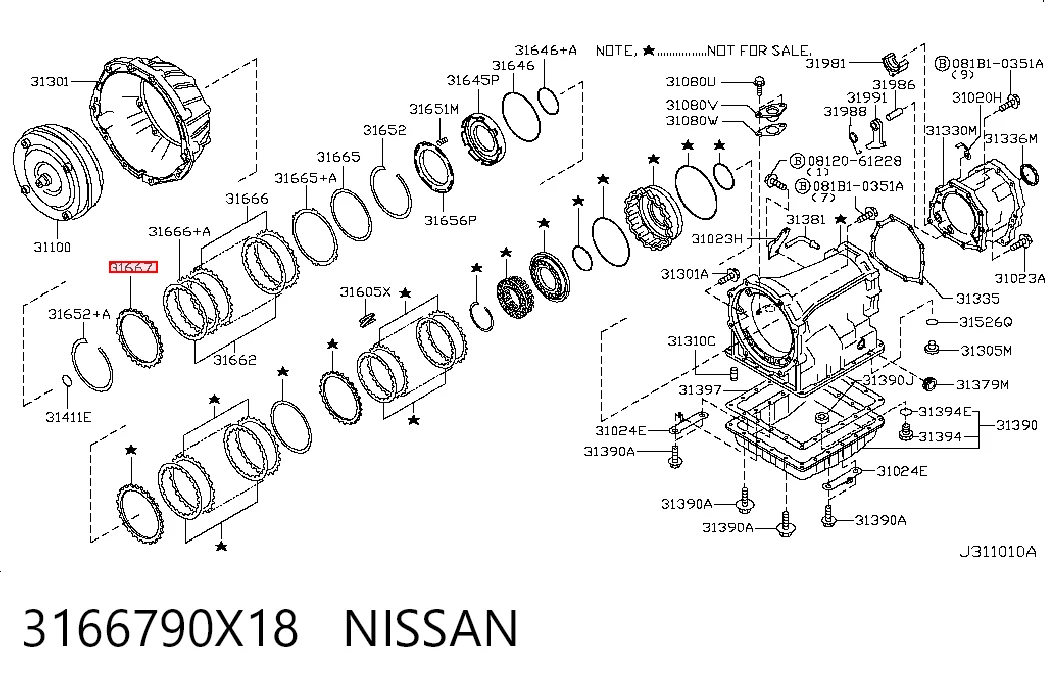 3166790X18 Nissan/Infiniti