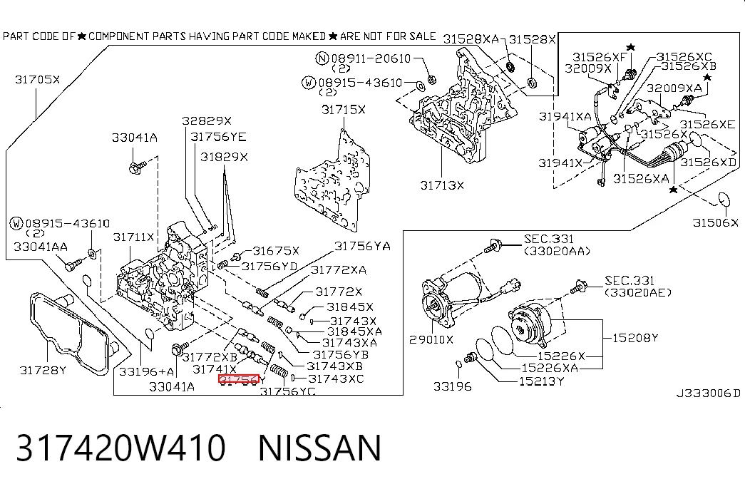 317420W410 Nissan/Infiniti