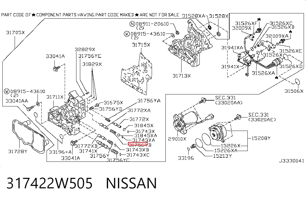 317422W505 Nissan/Infiniti