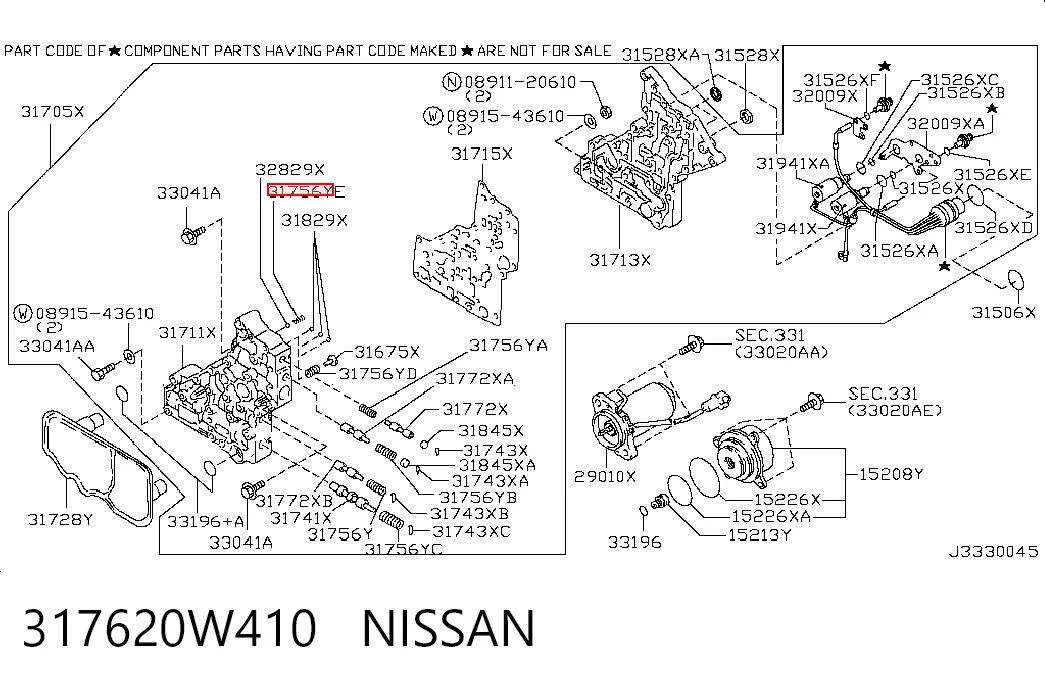 317620W410 Nissan/Infiniti