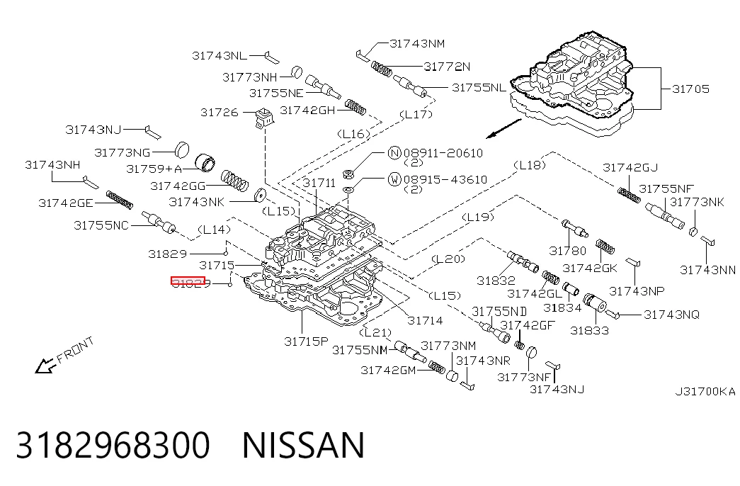 3182968300 Nissan/Infiniti