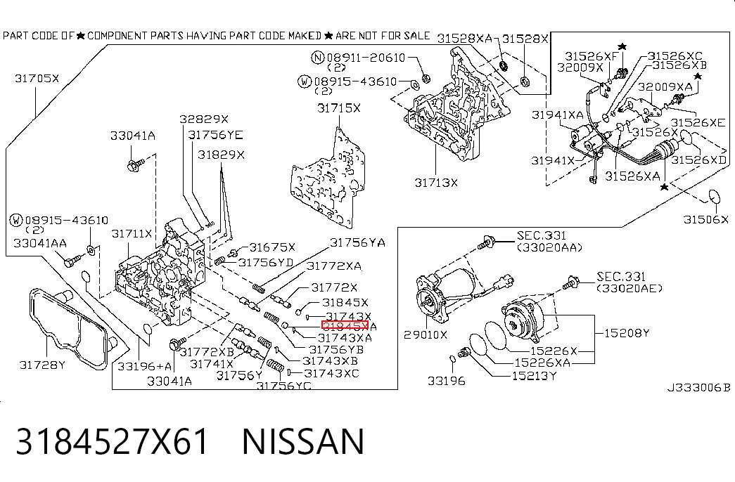 3184527X61 Nissan/Infiniti