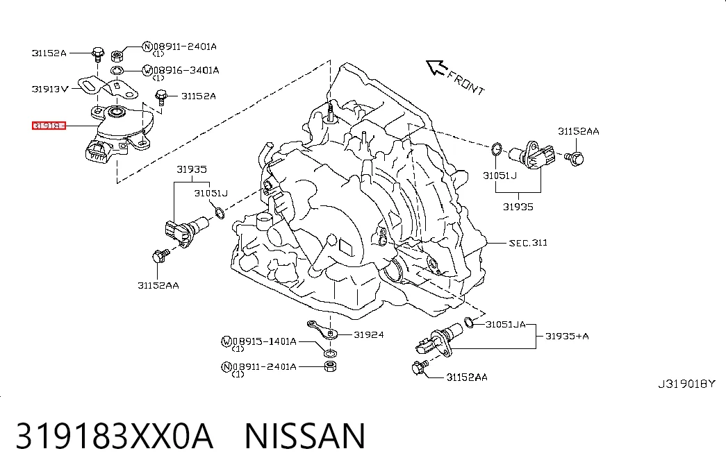 319183XX0A Nissan/Infiniti