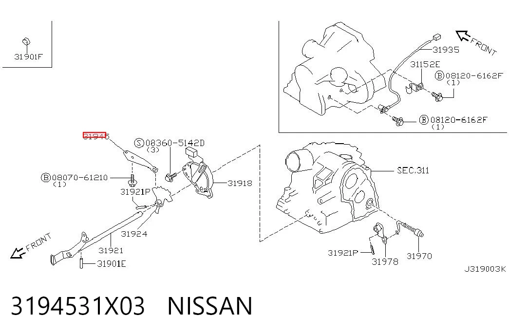 3194531X03 Nissan/Infiniti