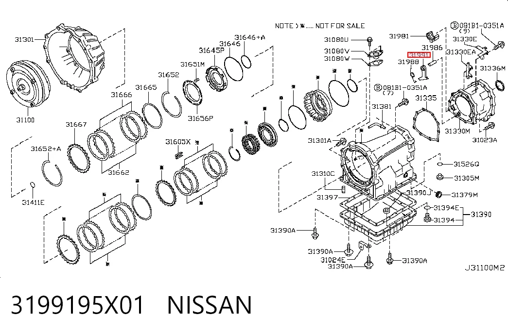 3199195X01 Nissan/Infiniti