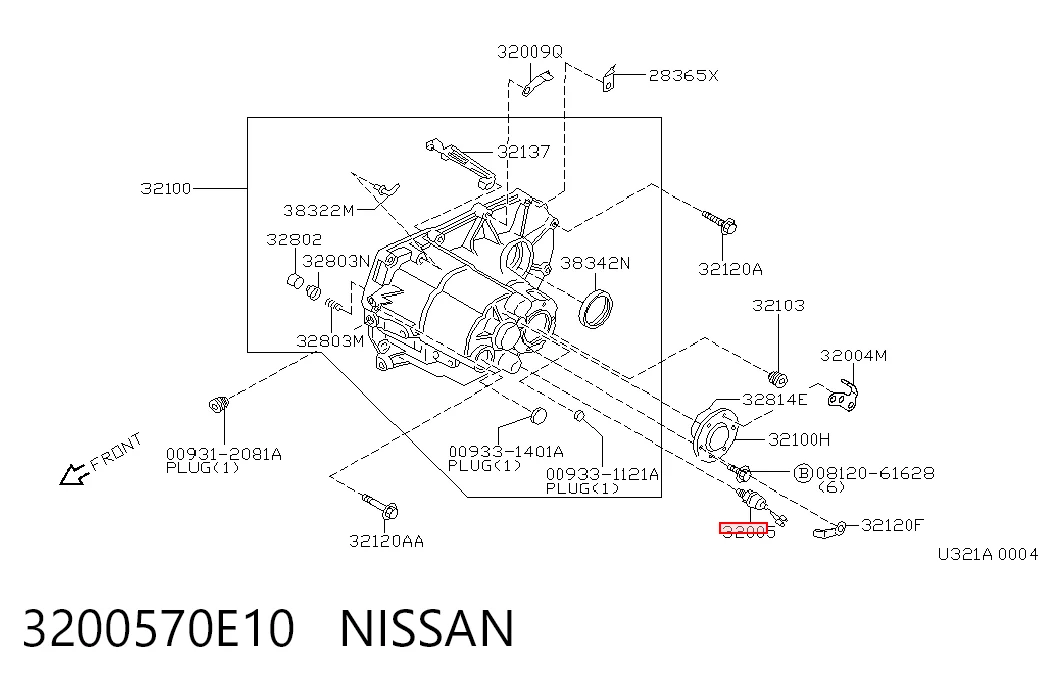  Sensor de marcha atrás Nissan Sunny 3