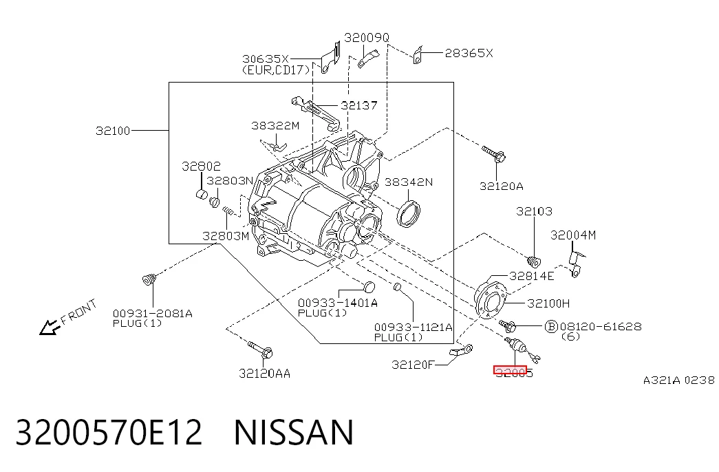 3200570E12 Nissan/Infiniti
