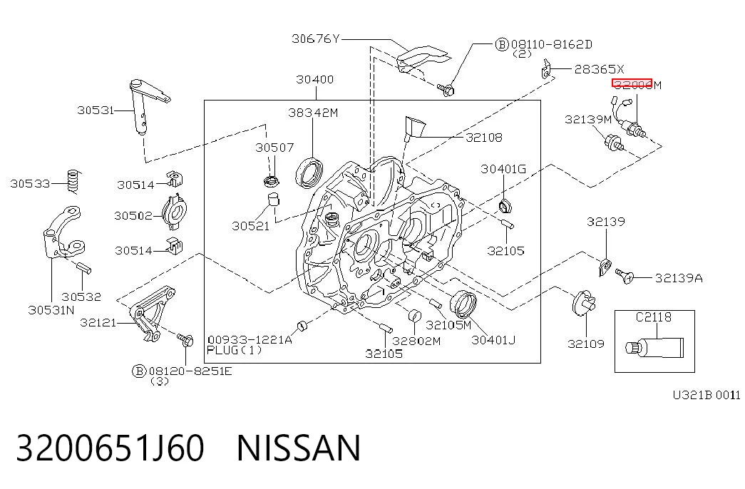 3200651J60 Nissan/Infiniti
