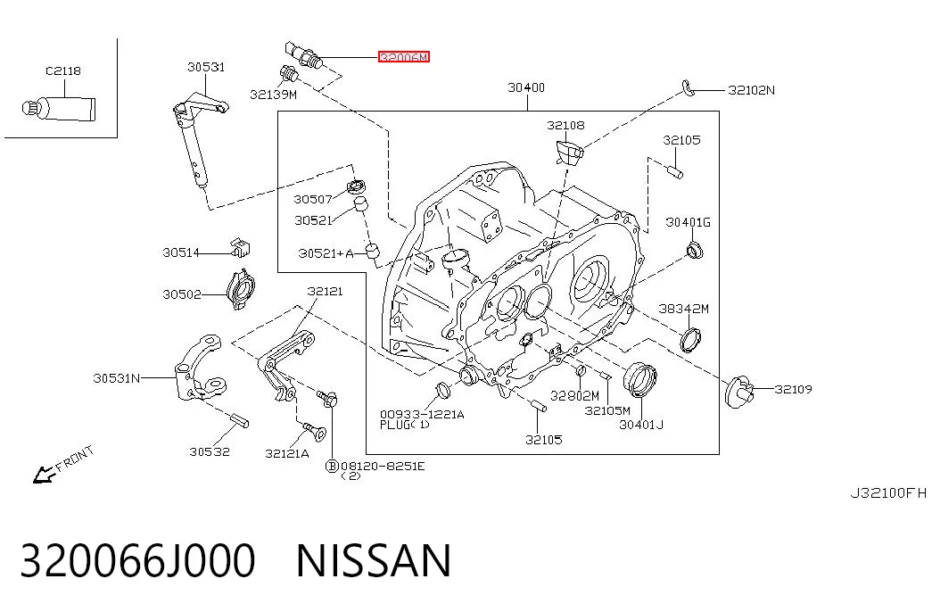 Sensor de marcha atrás 6ZF008621471 HELLA