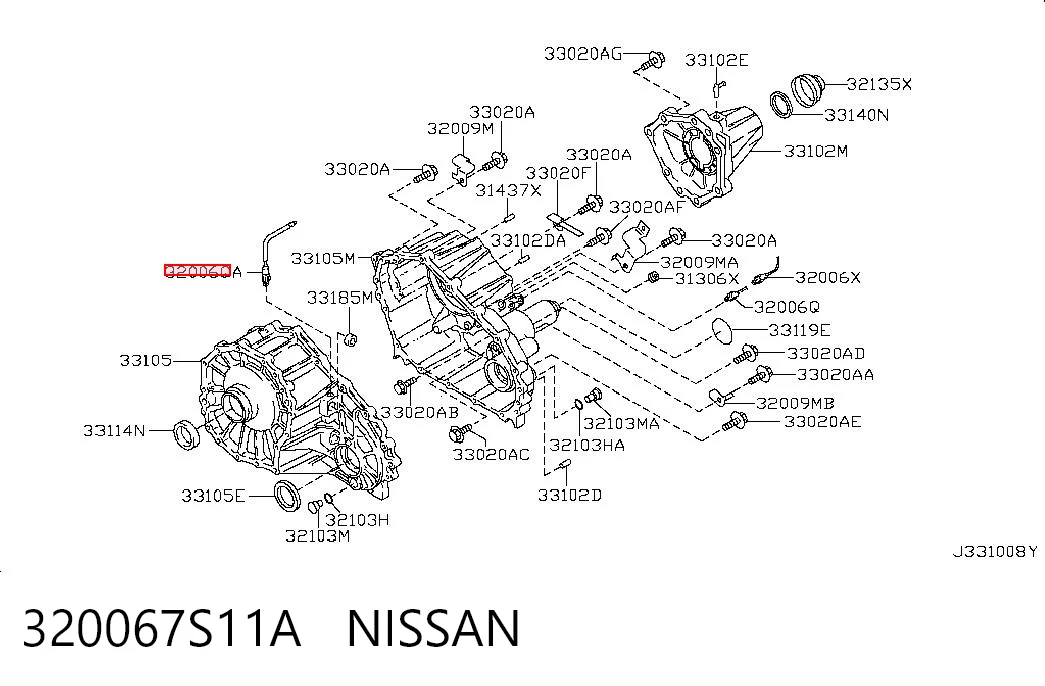 320067S11A Nissan/Infiniti