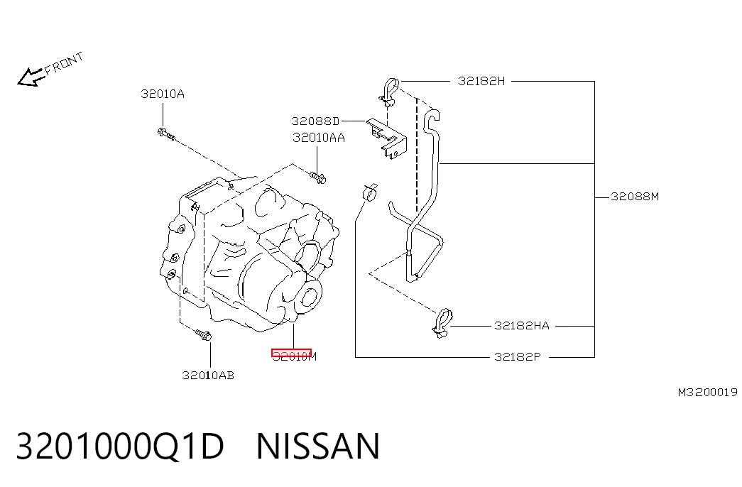 3201000Q1D Nissan/Infiniti