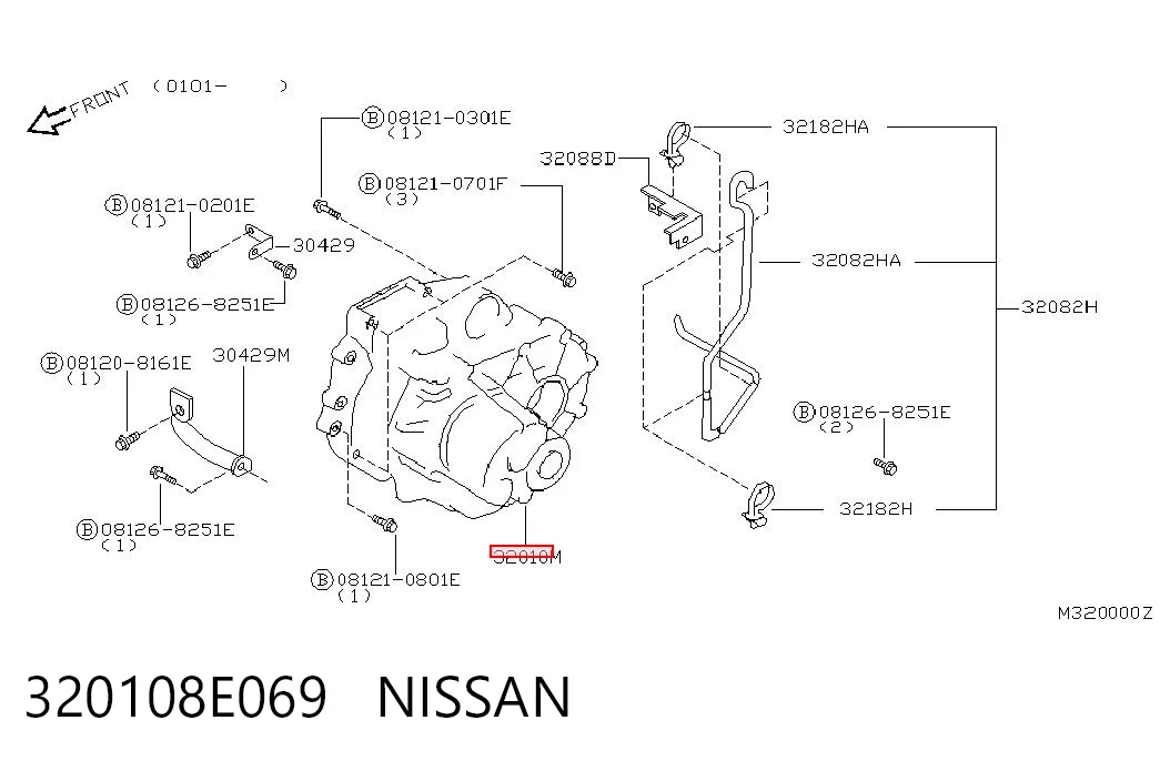 320108E069 Nissan/Infiniti