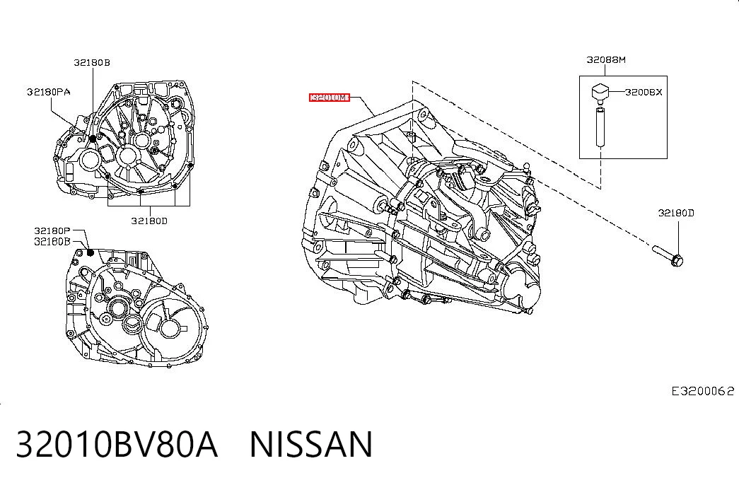 32010BV80A Nissan/Infiniti