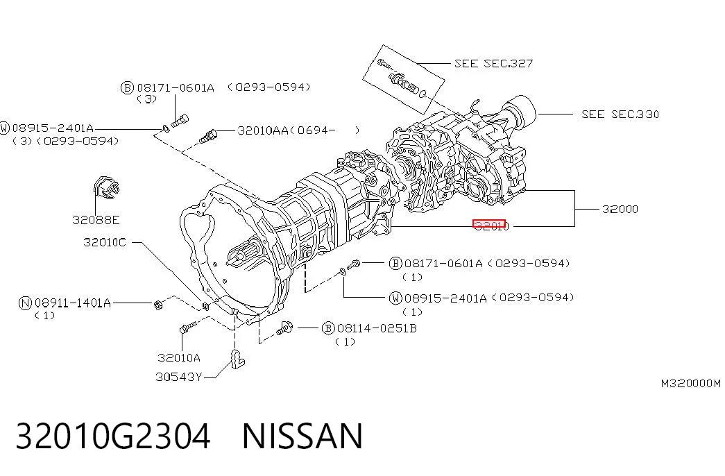 32010G2304 Nissan/Infiniti