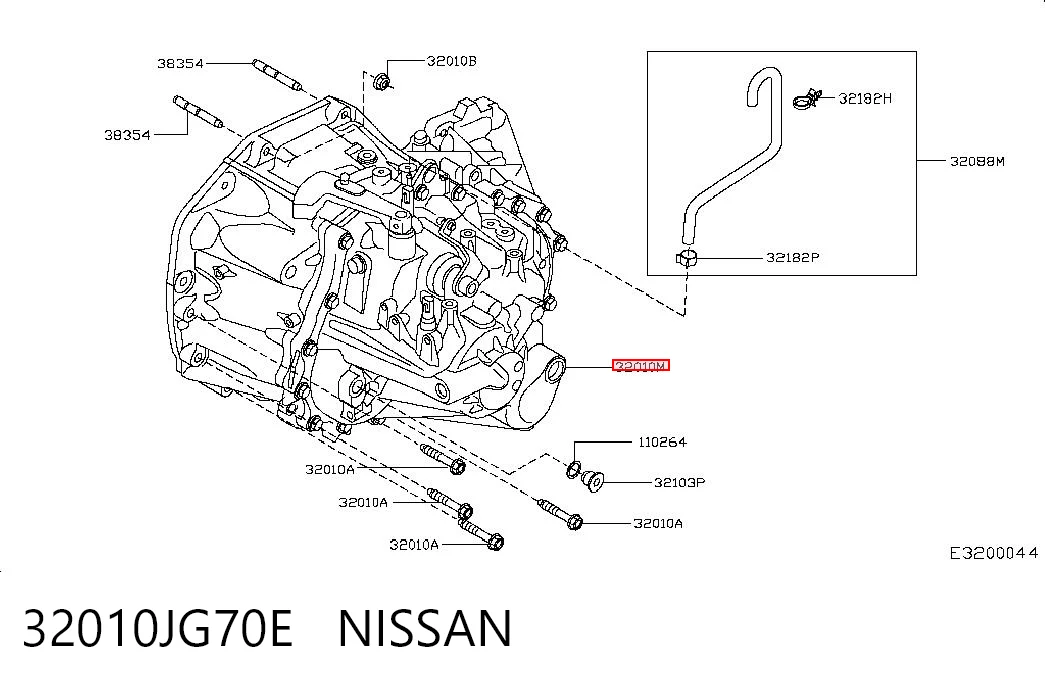 32010JG70E Nissan/Infiniti