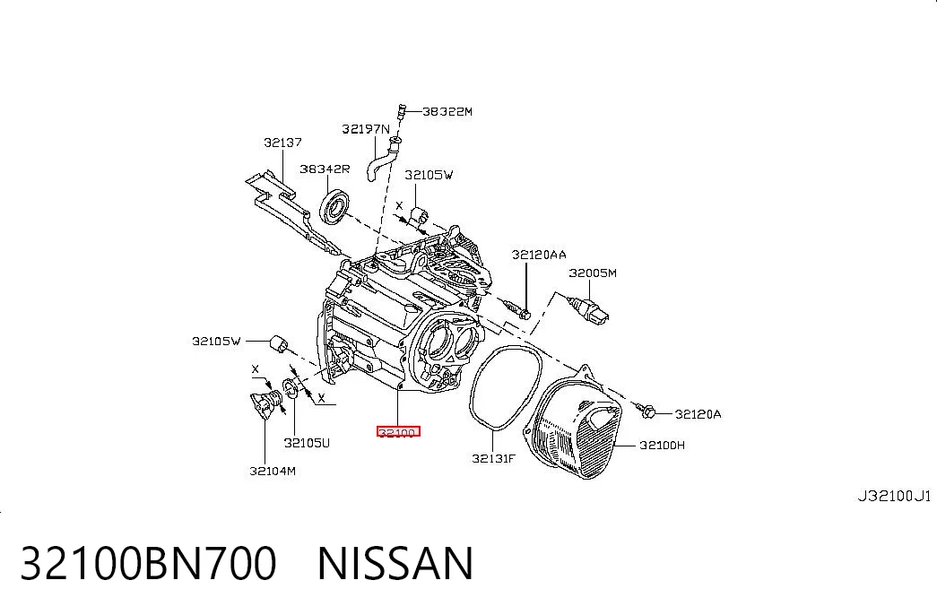 32100BN700 Nissan/Infiniti