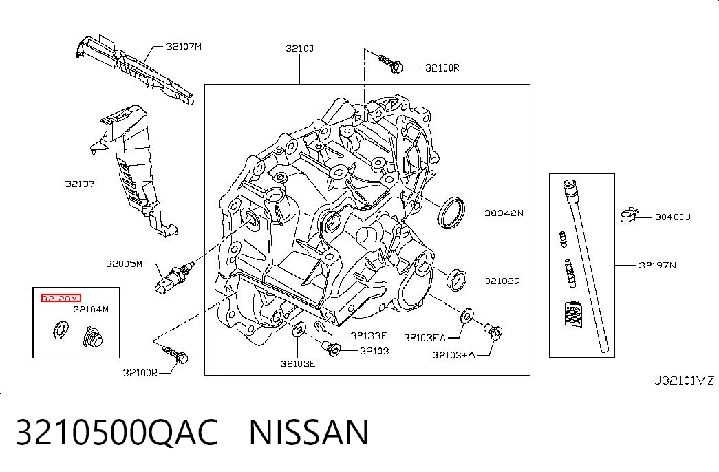 3210500QAC Nissan/Infiniti