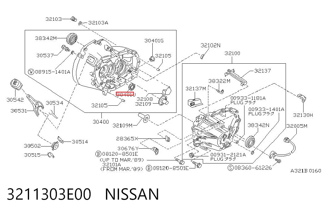 3211303E00 Nissan/Infiniti