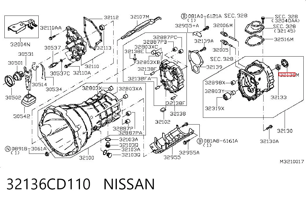32136CD110 Nissan/Infiniti