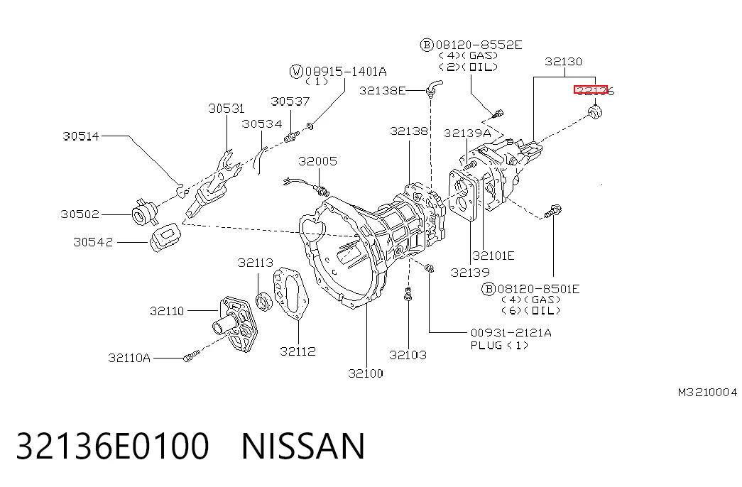 Comprar OS100435N NIPPON MOTORS Retén del eje secundario de la transmisión