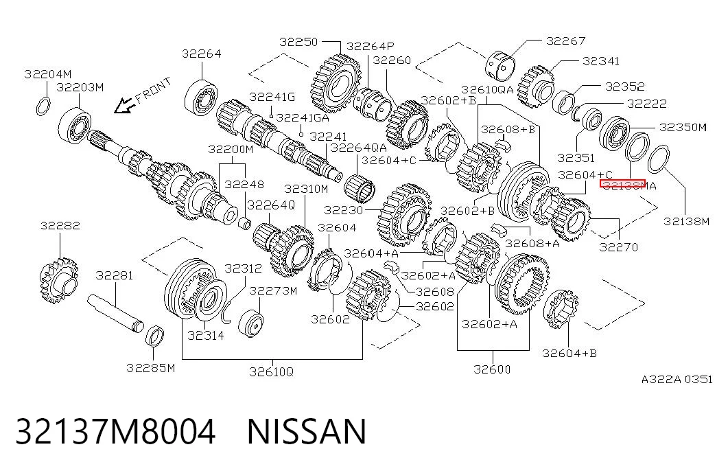 32137M8004 Nissan/Infiniti