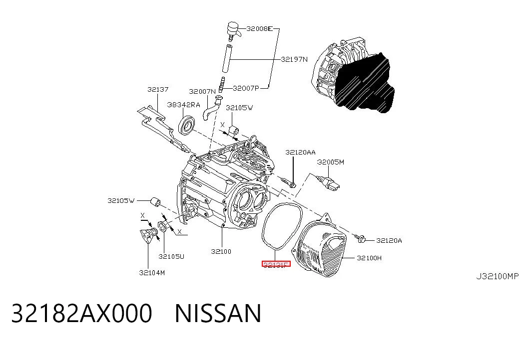 32182AX000 Nissan/Infiniti
