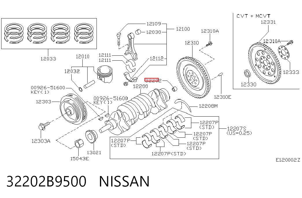 32202B9500 Nissan/Infiniti