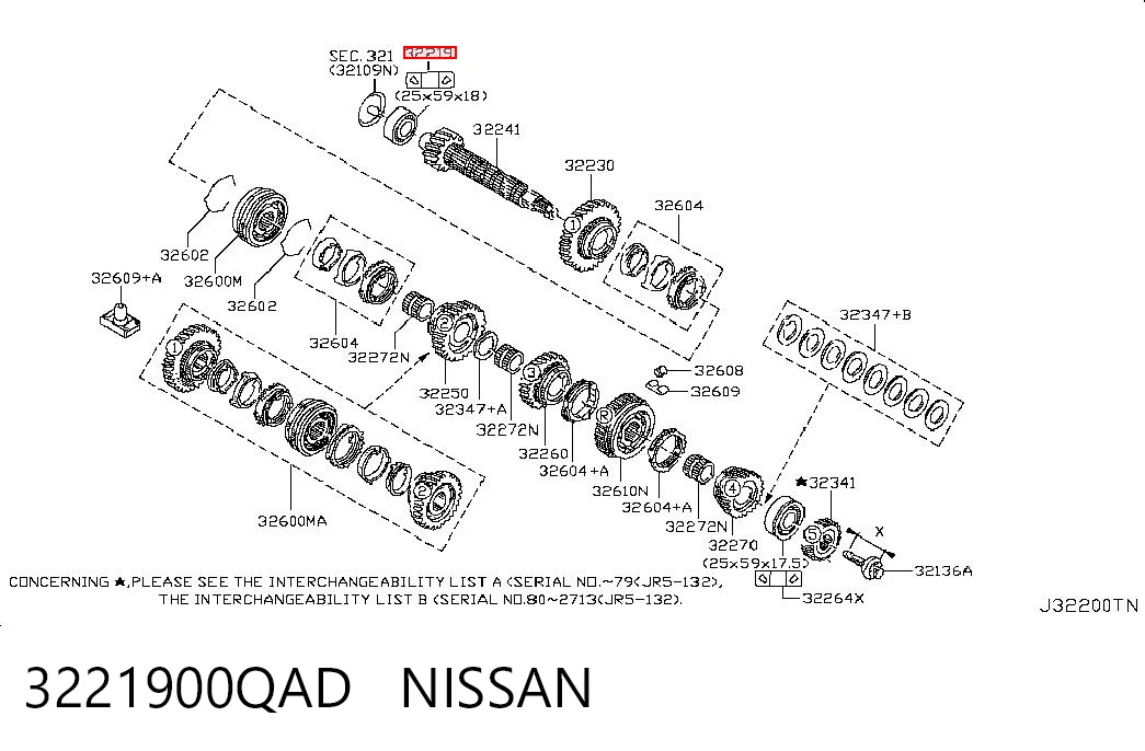 3221900QAD Nissan/Infiniti