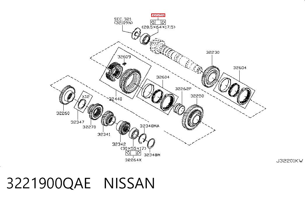 3221900QAE Nissan/Infiniti