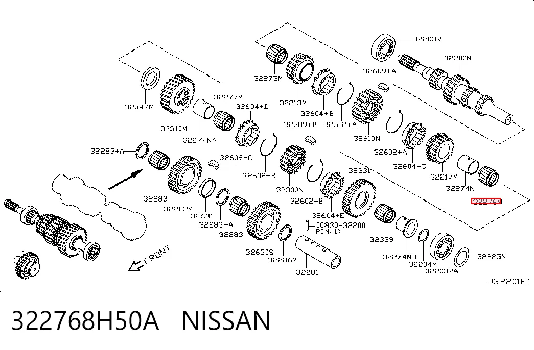 322768H50A Nissan/Infiniti