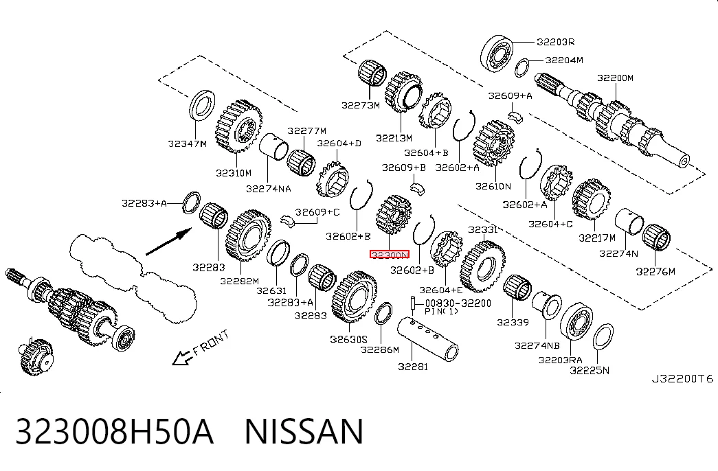 323008H50A Nissan/Infiniti