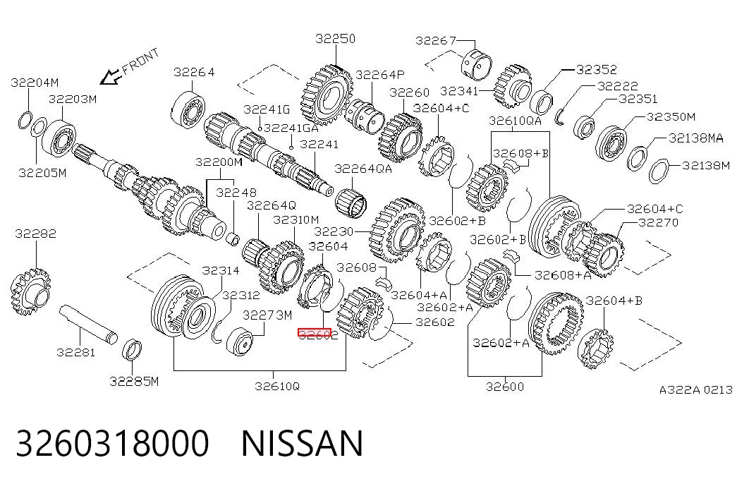 3260318000 Nissan/Infiniti