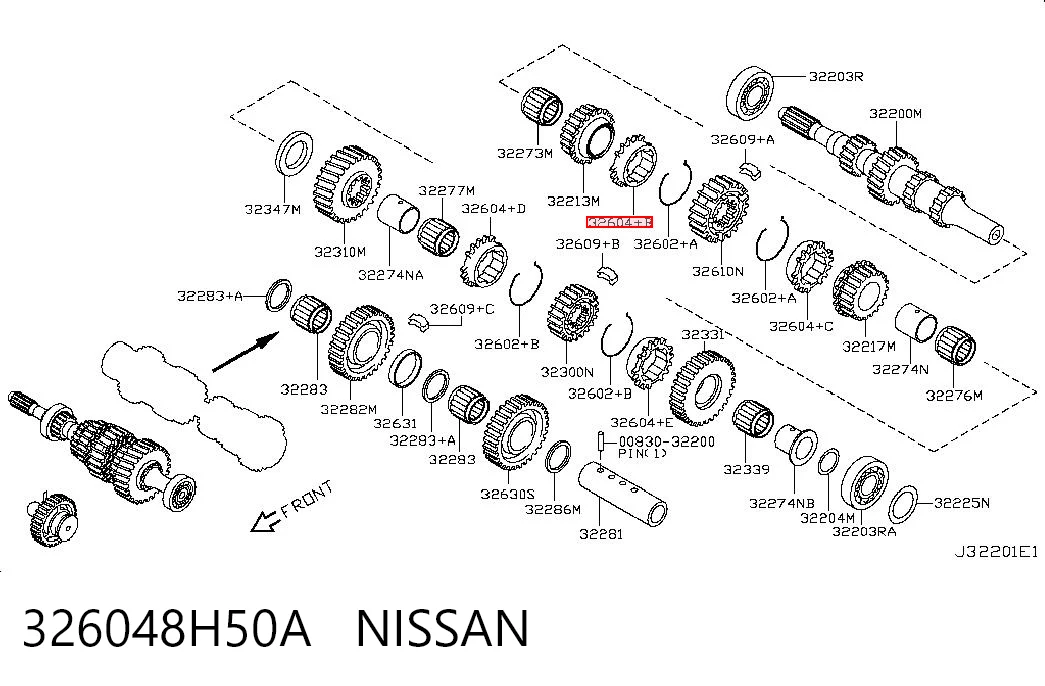 326048H50A Nissan/Infiniti