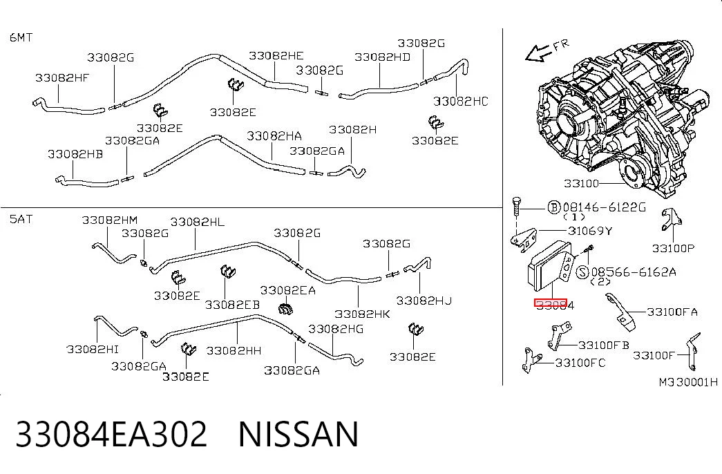 33084EA302 Nissan/Infiniti