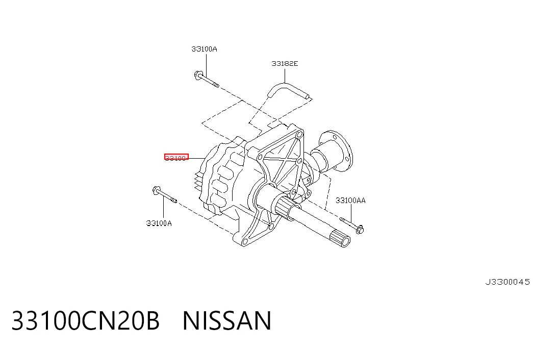 Caja de transferencia para Nissan Murano  Z50