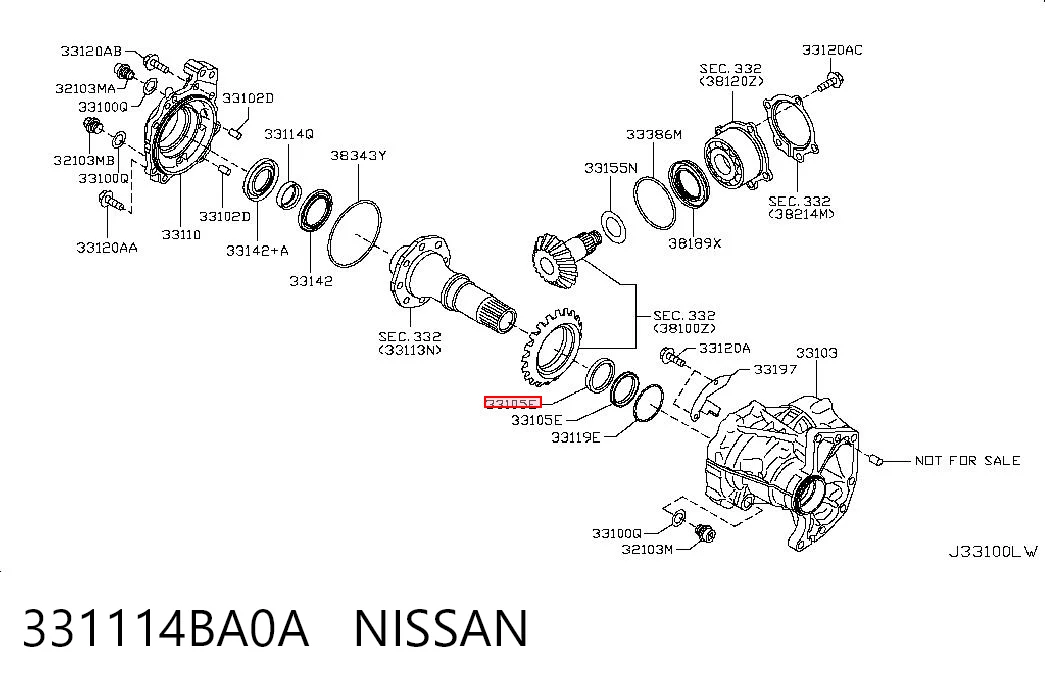331114BA0A Nissan/Infiniti