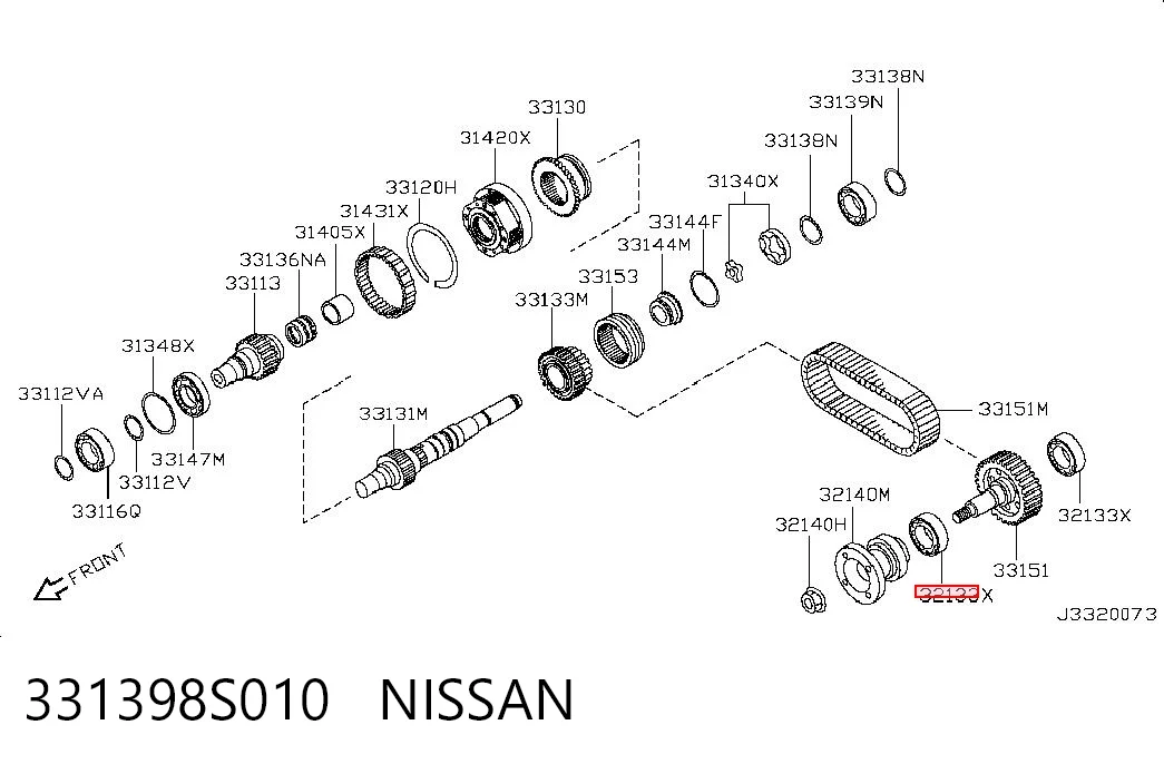 331398S010 Nissan/Infiniti