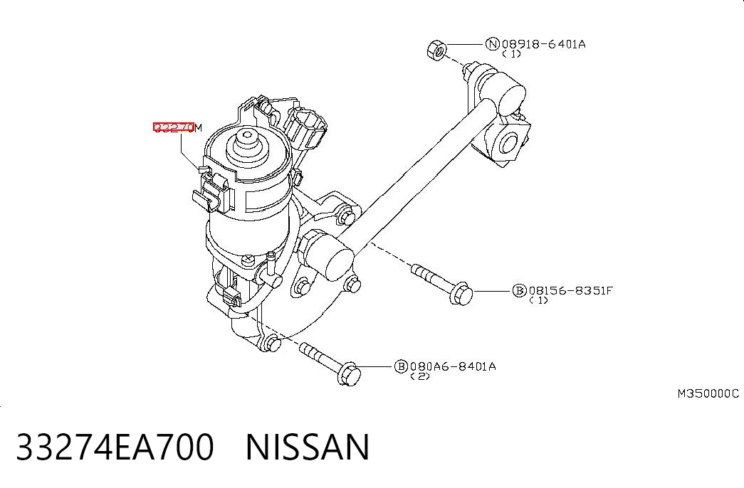 Comprar Palanca de cambios Nissan Pathfinder R51M a bajo precio