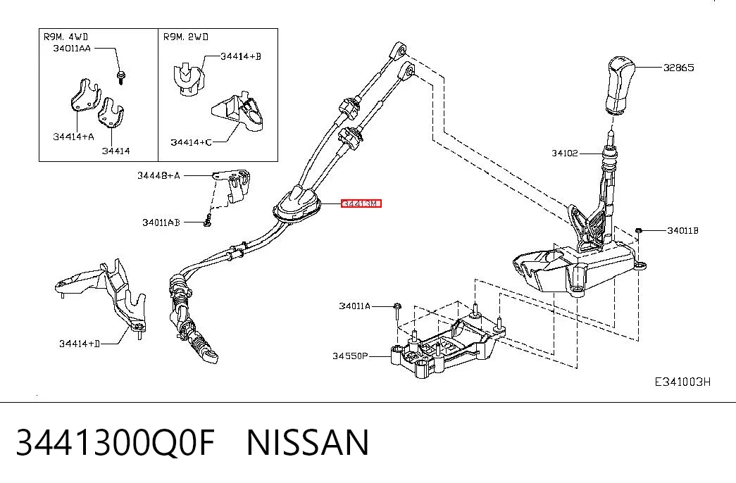 Comprar Mecanismo selector de marchas Nissan Qashqai II J11 a bajo precio