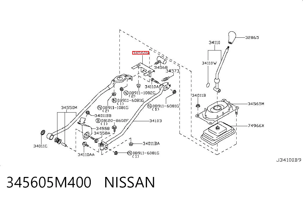 345605M400 Nissan/Infiniti