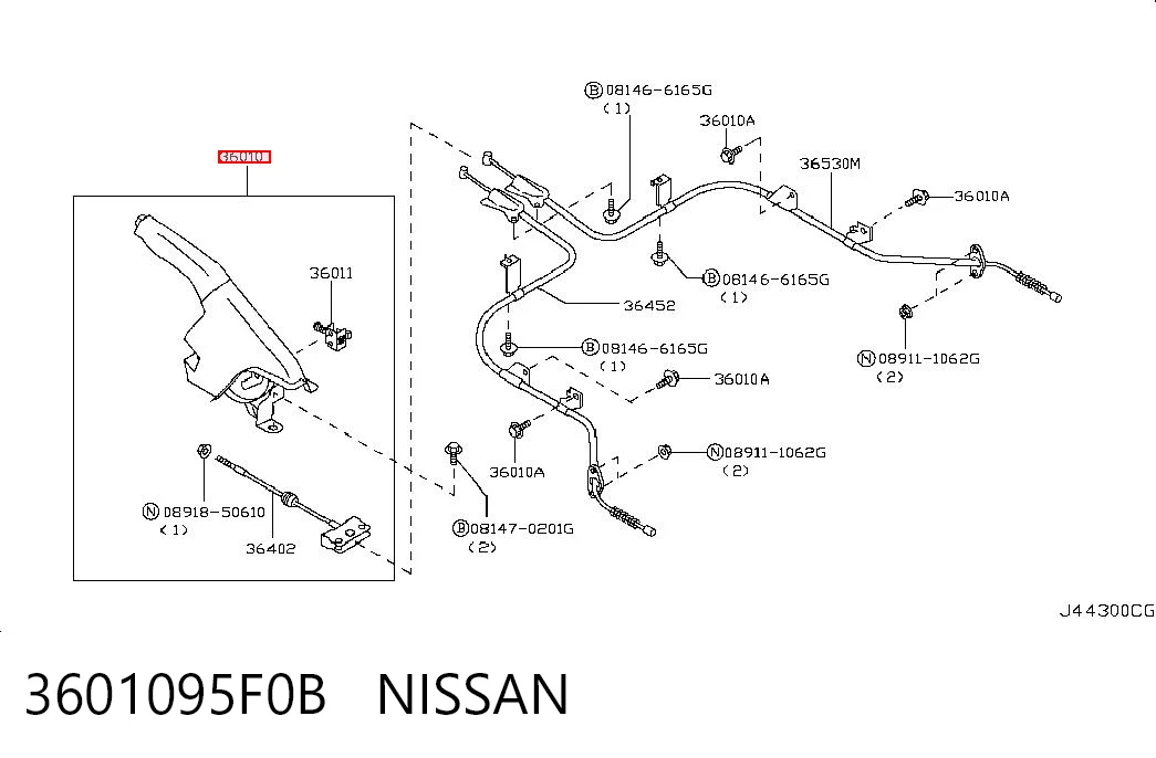 3601095F0B Nissan/Infiniti