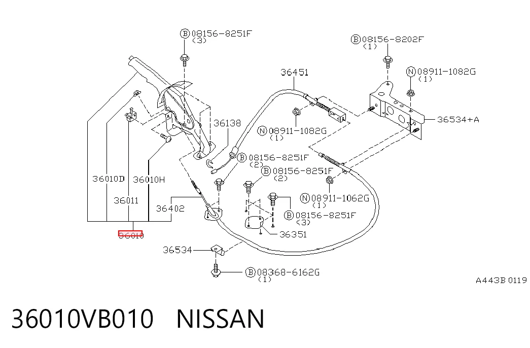 36010VB010 Nissan/Infiniti