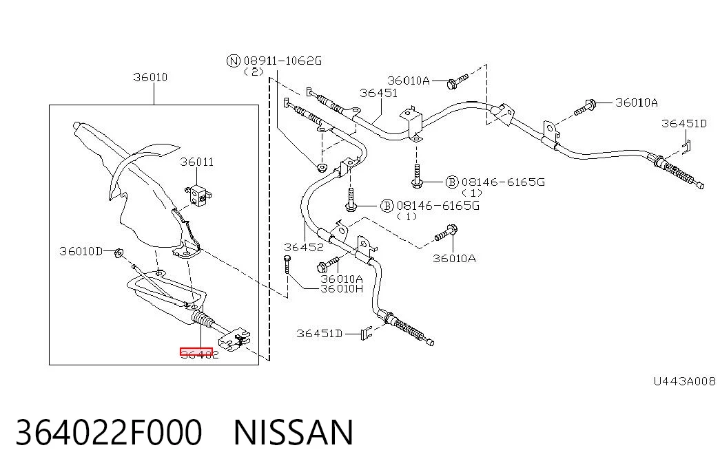 364022F000 Nissan/Infiniti