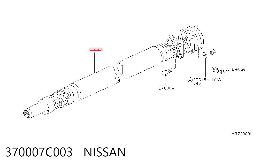 370007C003 Nissan/Infiniti