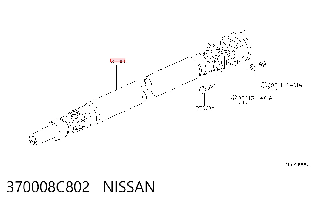 370008C802 Nissan/Infiniti