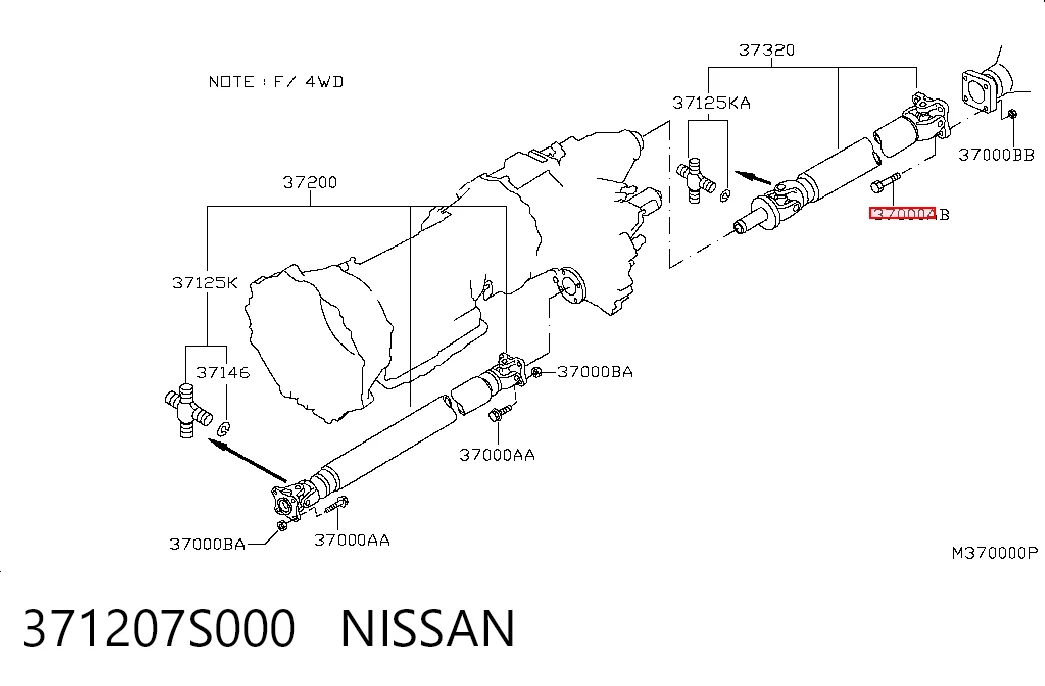 371207S000 Nissan/Infiniti