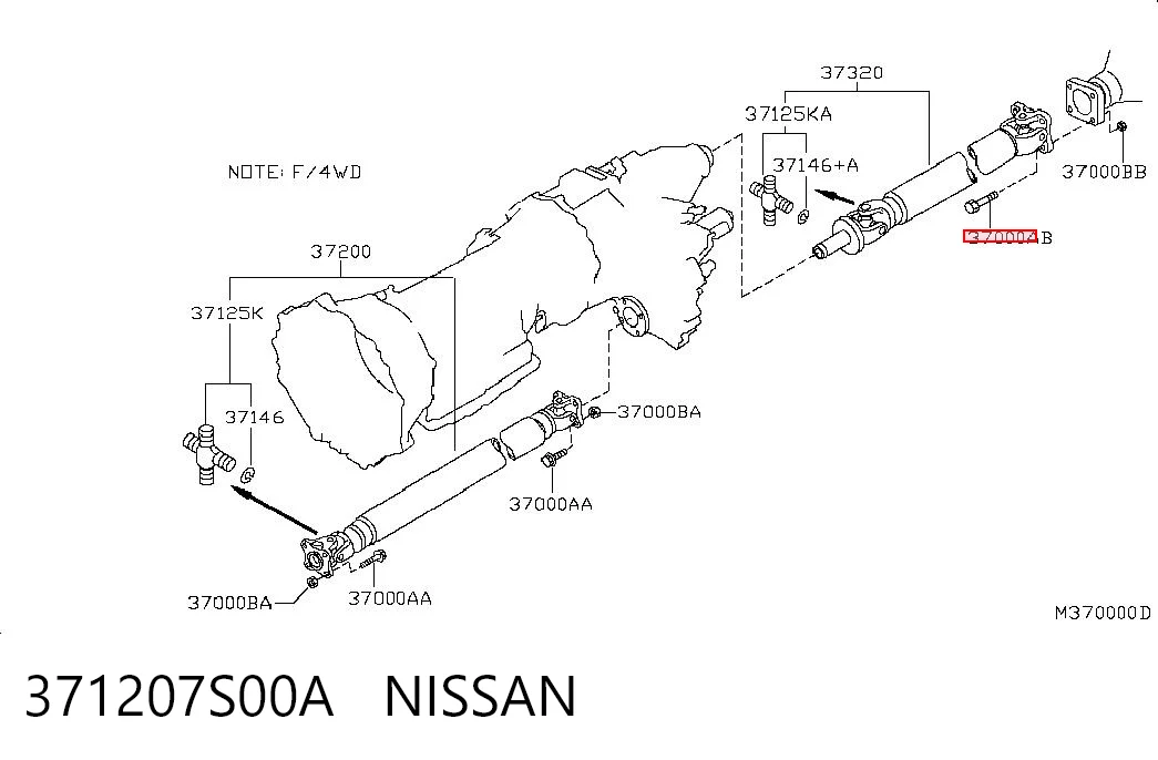 371207S00A Nissan/Infiniti